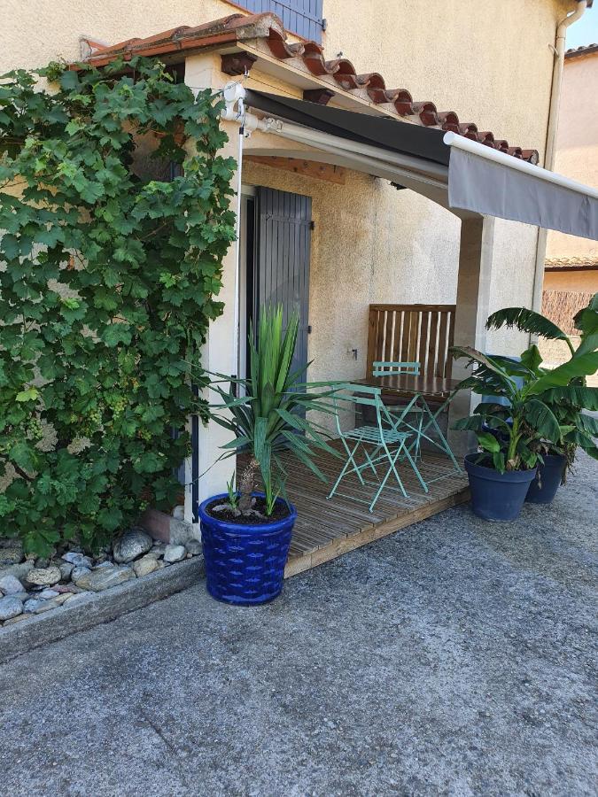 T2 Jusqu'A 4 Personnes En Rez-De-Jardin De Maison, Avec Piscine, Draps Et Serviettes De Toilette Fournis Apartment Argelès-sur-Mer Exterior foto